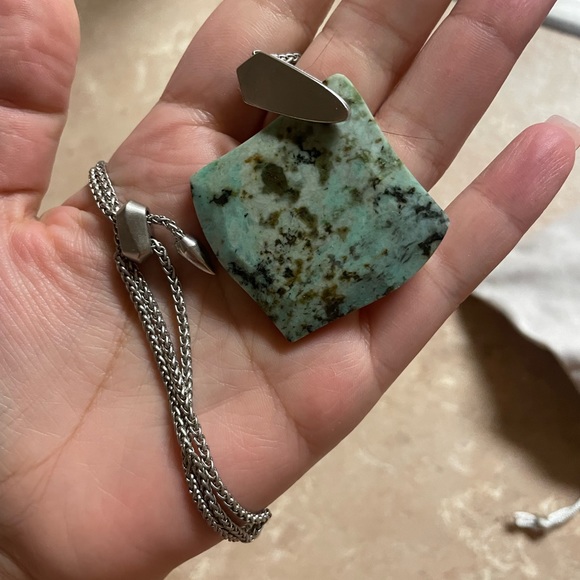 Kendra Scott African turquoise necklace - Picture 2 of 2